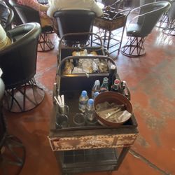 La Cantina de Antaño - If you come with friends this is how they serve your beer.  This is so beyond awesome!