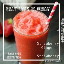 Salt Lyfe Nutrition - We have Slushies! Cool down this summer with a healthy treat!