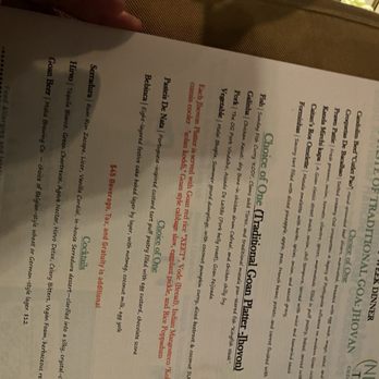Indian Table - Menu - Indian Near Me - Brooklyn, New York