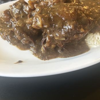 The Blazing Chicken Shack II - Ox tail and rice - Soul Food Near Me - Denver, Colorado