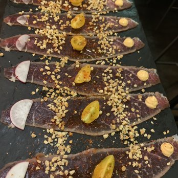 Cera 23 - Iberia pork carpaccio - Spanish Near Me - Barcelona, B Cera 23 - Iberia pork carpaccio - Spanish Near Me - Barcelona, B