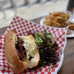 Clove and Hoof - Hot Pastrami Sandwich & Hand Cut Hand Beef Tallow Fries - 3.5/5 - Great sandwich, just wish there was more meat. Fries were nice and crispy