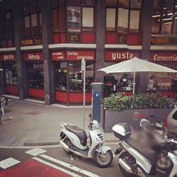 Outside