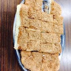 San Jose Family Camp - Crumb cake for dessert one day