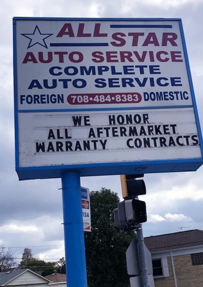 ALLSTAR AUTOMOTIVE SERVICE Updated October 2024 6339 16th St