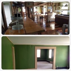 Sweet Lou's Bistro - Before and after