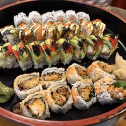 Sakura Japanese Restaurant - Philly Roll Spicy City Roll Double Dragon Roll Spider Roll
