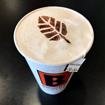BIGGBY COFFEE - a cup of coffee with a leaf drawn on it - Cafes Near Me - Battle Creek, Michigan BIGGBY COFFEE - a cup of coffee with a leaf drawn on it - Cafes Near Me - Battle Creek, Michigan