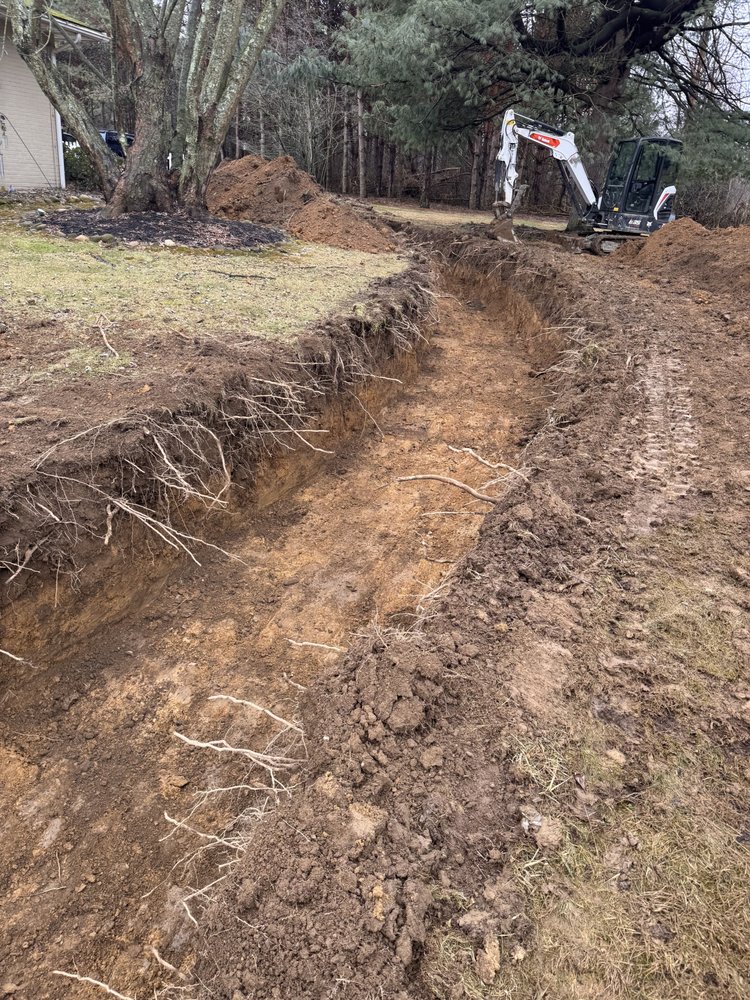 Slide of Lehman Drain & Septic