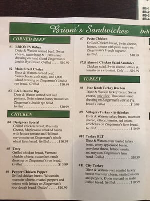 Menu photo 3 Brioni Cafe & Deli Clarkston, MI
