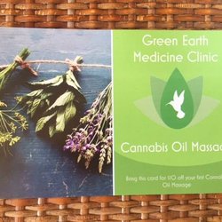 Green Earth Medicine- OMMP Services - Cannabis Oil massages offered here