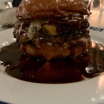Petit Trois - Double cheese burger - French Near Me - Sherman Oaks, California Petit Trois - Double cheese burger - French Near Me - Sherman Oaks, California