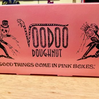 Voodoo Doughnut - Side of cool box - Donuts Near Me - San Antonio, Texas