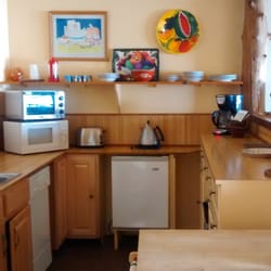 Spring Bay Cabin - Kitchen was well stocked with pots,pans,crock pot, coffee maker etc