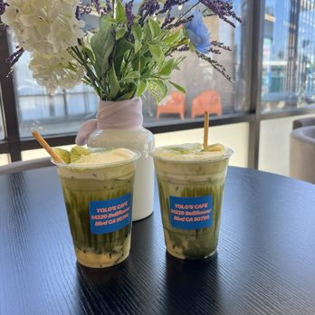 Yolo’s Cafe - Banana Matcha - Bubble Tea Near Me - Bellflower, California Yolo’s Cafe - Banana Matcha - Bubble Tea Near Me - Bellflower, California