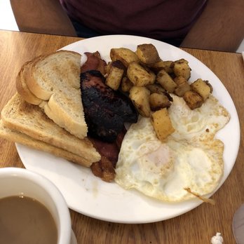 Westminster Cafe - My boyfriend's meal of the 2-2-2 which had 2 eggs, 2 meats and 2 pieces of bread! He got sourdough and said it was one of the best breakfast - Breakfast & Brunch Near Me - Westminster, Massachusetts Westminster Cafe - My boyfriend's meal of the 2-2-2 which had 2 eggs, 2 meats and 2 pieces of bread! He got sourdough and said it was one of the best breakfast - Breakfast & Brunch Near Me - Westminster, Massachusetts