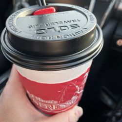 Hot Mama's Espresso - And they had a cinnamon candy to the top of your drink. How cool is that?