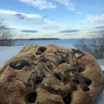Standard Baking - Olive and onion focaccia at the Eastern Prom. - Bakeries Near Me - Portland, Maine Standard Baking - Olive and onion focaccia at the Eastern Prom. - Bakeries Near Me - Portland, Maine