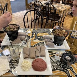 Queen of Sheba Ethiopian Cuisine - Delicious as always! We LOVE coming here. Wonderful food and atmosphere.
