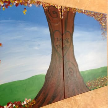 Painting with a Twist - This was a collaborative project my husband and I completed. It was a really rewarding experience and I can't wait to go again. - Art Classes Near Me - Tampa, Florida Painting with a Twist - This was a collaborative project my husband and I completed. It was a really rewarding experience and I can't wait to go again. - Art Classes Near Me - Tampa, Florida