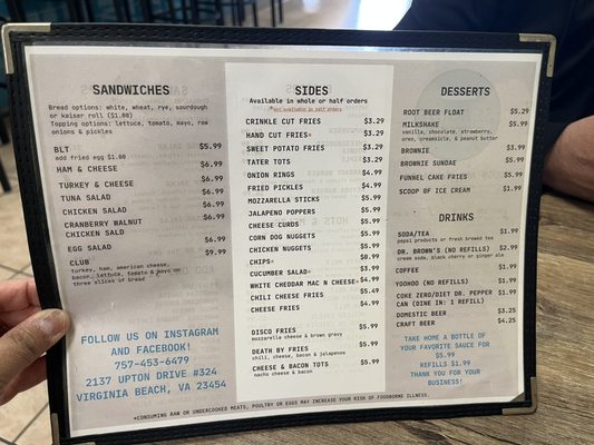 Menu photo 2 Seaside Dogs and Grill Virginia Beach, VA Menu photo 2 Seaside Dogs and Grill Virginia Beach, VA