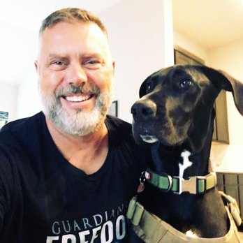 Texas Valor Inspection Services - Larry and Duke, his faithful office companion! - Home Inspectors Near Me Texas Valor Inspection Services - Larry and Duke, his faithful office companion! - Home Inspectors Near Me