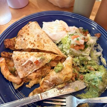 Provecho - My chicken quesadilla!!  A must try - Mexican Near Me - Vancouver, Washington
