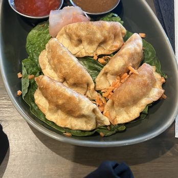 Brick+Bramble - Potstickers - Cocktail Bars Near Me - Edwardsville, Illinois Brick+Bramble - Potstickers - Cocktail Bars Near Me - Edwardsville, Illinois