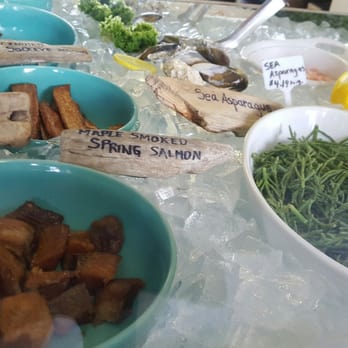 Sechelt Fish Market - a variety of seafood items - Seafood Markets Near Me - Sechelt, British Columbia