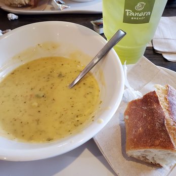 Panera Bread - Broccoli Cheddar and Papaya Green Tea - Salad Near Me - Las Vegas, Nevada