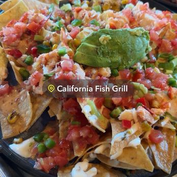 California Fish Grill - LOBSTER NACHOS - Seafood Near Me - San Mateo, California