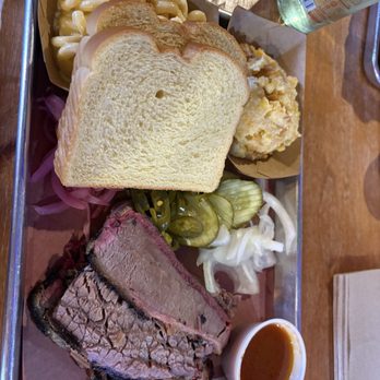 Stiles Switch BBQ & Brew - Brisket x2 plate - Barbeque Near Me - Austin, Texas Stiles Switch BBQ & Brew - Brisket x2 plate - Barbeque Near Me - Austin, Texas