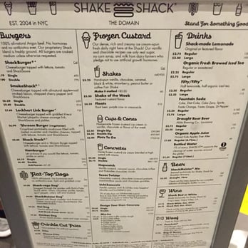 Shake Shack Austin, Domain - Menu - Burgers Near Me - Austin, Texas Shake Shack Austin, Domain - Menu - Burgers Near Me - Austin, Texas