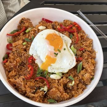 Eggspresso - Kimchi Fried Rice - Breakfast & Brunch Near Me - Fullerton, California