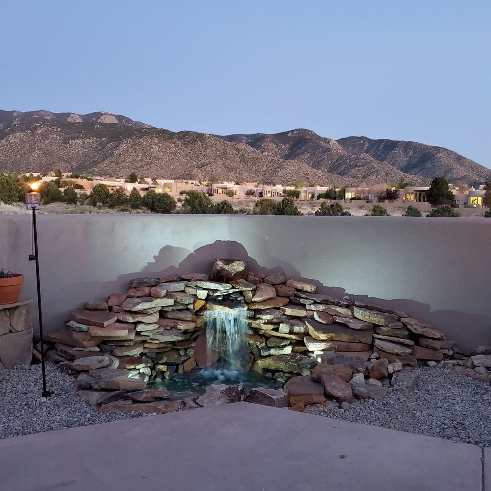 Roadrunner Yard Clean-up And Maintenance Services - a water feature - Lawn Services Near Me - Albuquerque, New Mexico