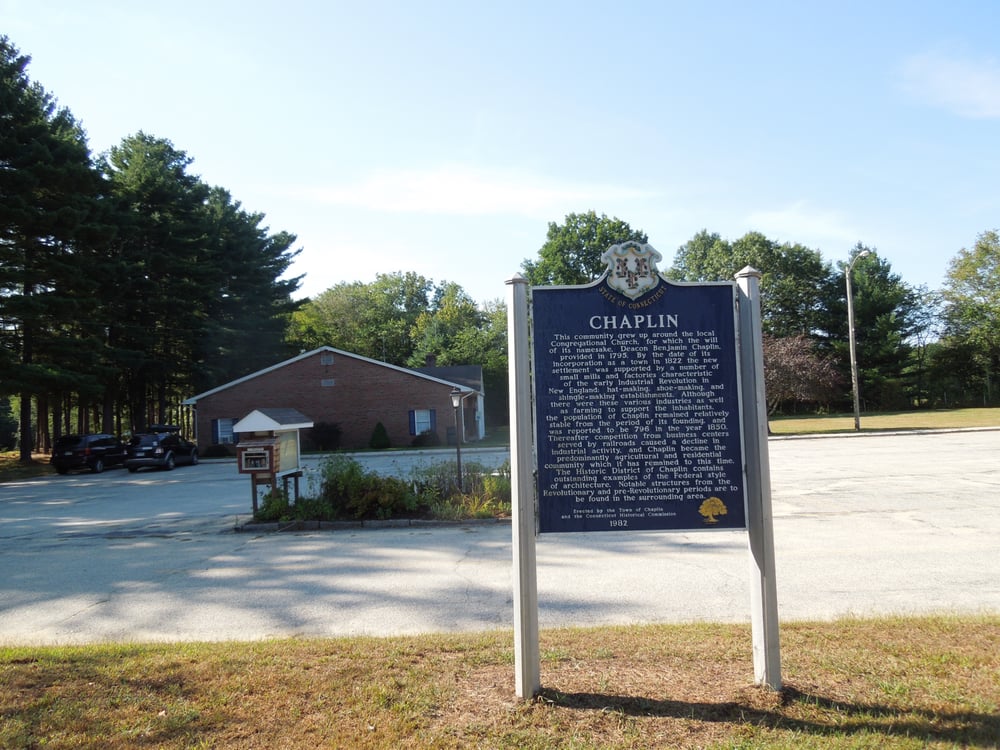 CHAPLIN TOWN HALL Updated August 2024 495 Phoenixville Rd, Chaplin