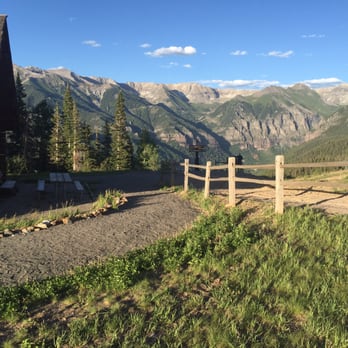 Allred's - Sunset stroll near Allreds (views so good they should put it on the menu) - New American Near Me - Telluride, Colorado