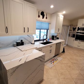 Kitchen & Home Improvements - Cambria Quartz - Cabinetry Near Me - Pompano Beach, Florida Kitchen & Home Improvements - Cambria Quartz - Cabinetry Near Me - Pompano Beach, Florida