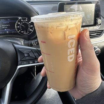 Dunkin' - Supposed to be a brown sugar, shaken espresso - Donuts Near Me - Enfield, Connecticut Dunkin' - Supposed to be a brown sugar, shaken espresso - Donuts Near Me - Enfield, Connecticut