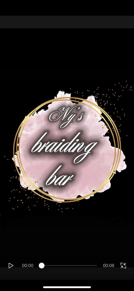 ny’s braiding bar  Logo