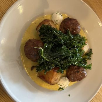The Farm Bistro - Moroccan Style Lamb Meatballs* - American Near Me - Cortez, Colorado The Farm Bistro - Moroccan Style Lamb Meatballs* - American Near Me - Cortez, Colorado