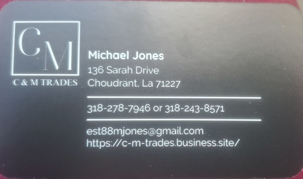 Slide of C & M Trades