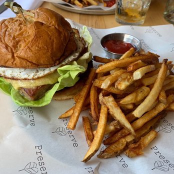 Preserve - Duck sausage sandwich with egg - Bars Near Me - Annapolis, Maryland