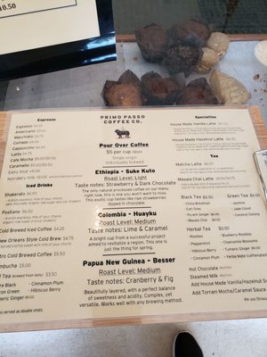 Menu photo 3 Primo Passo Coffee Santa Monica, CA Menu photo 3 Primo Passo Coffee Santa Monica, CA