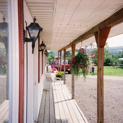 Aroostook Hospitality Inn - The front deck from your room