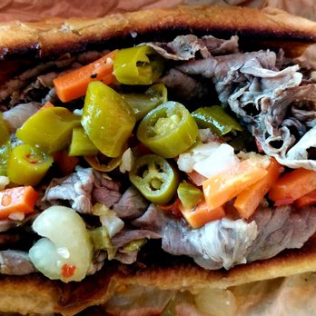 Ricobene's - Sicilian beef with giardiniera - Italian Near Me - Chicago, Illinois Ricobene's - Sicilian beef with giardiniera - Italian Near Me - Chicago, Illinois