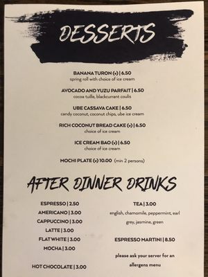 Menu photo 1 YUU Kitchen London, XGL Menu photo 1 YUU Kitchen London, XGL