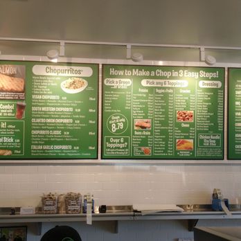 Chop Stop - More Menu - Salad Near Me - Temecula, California Chop Stop - More Menu - Salad Near Me - Temecula, California