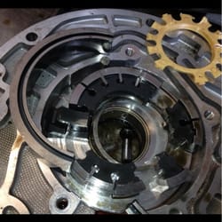 AAMCO Transmissions & Total Car Care - This is what aamco call rebuilt trans! Pump is all cracked up had to take somewhere else even though I had a 3 year 50k mile war