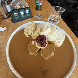 Beef cream sauce